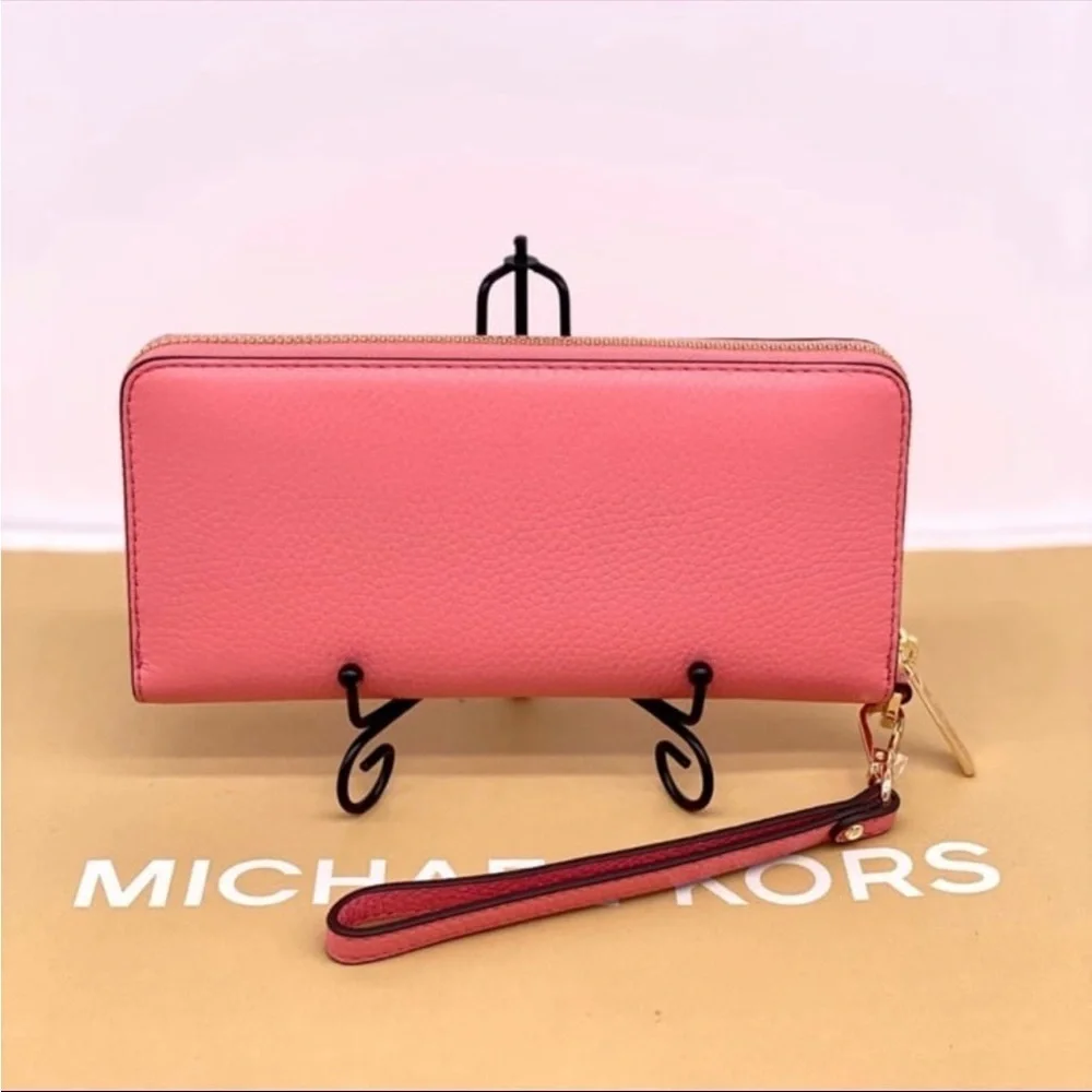 Michael Kors Large Continental Wallet Tea Rose